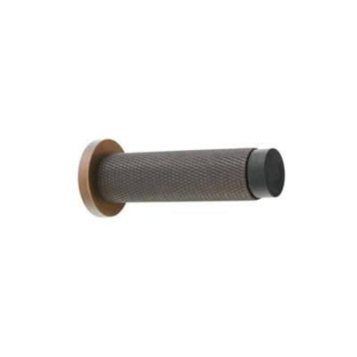 B&Q -  Jewel Knurlmond Door Stop Matt Antique