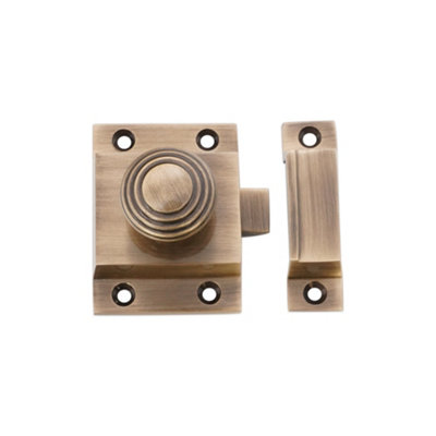 B&Q -  Beehive Cupboard Catch Antique Brass
