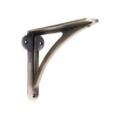 Spira Brass Victorian Ironbridge Shelf Bracket Matt Antique (Sold In Pairs)