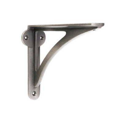 Spira Brass Victorian Ironbridge Shelf Bracket Pewter (Sold In Pairs)
