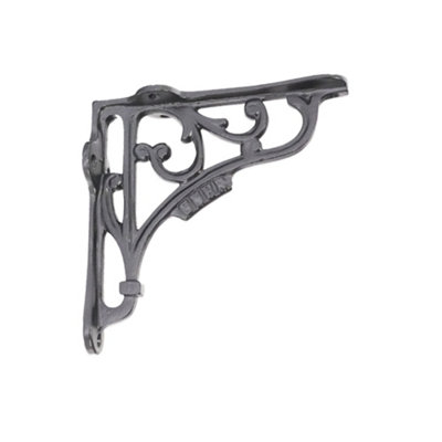 B&Q -  Gner Shelf Bracket Black 125X125mm (Sold In Pairs)