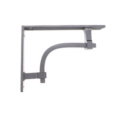 B&Q -  Industrial Shelf Bracket Black (Sold In Pairs)