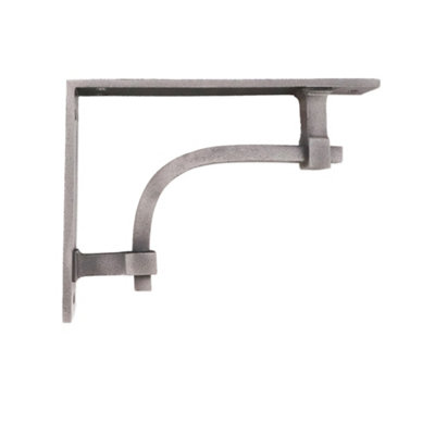 B&Q -  Industrial Shelf Bracket Pewter (Sold In Pairs)
