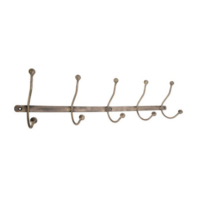 B&Q -  Rama Iron Hook 5 Leg Antique