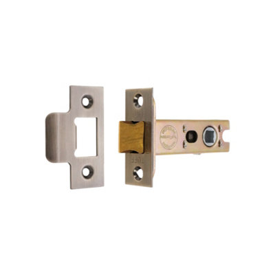 B&Q -  3" H/d Tubular Latch CeAged Brass