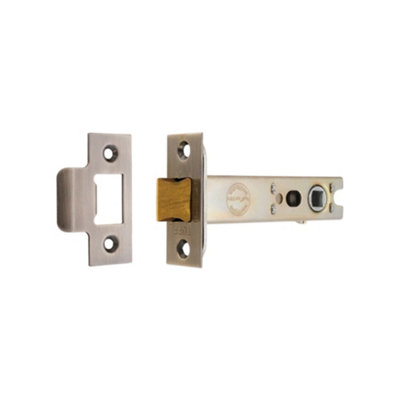 B&Q -  4" H/d Tubular Latch CeAged Brass