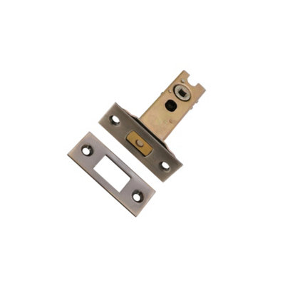 B&Q -  3" Tubular Dead BoltAged Brass