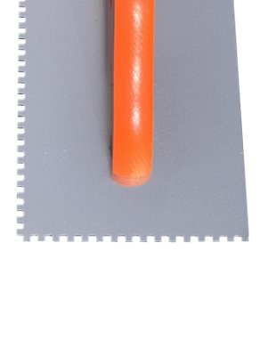 Skimflex 680mm Swiss Trowel Adhesive Spreader Notched/flat 680mm 4mm Notched from B&Q