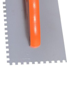Skimflex 680mm Swiss Trowel Adhesive Spreader Notched/flat 680mm 6mm Notched from B&Q