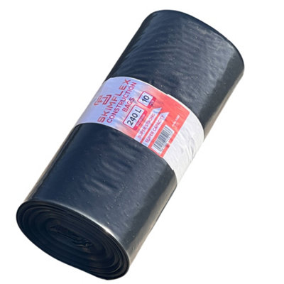 Skimflex Rubble Sacks Heavy Duty Large 240L Extra Strong Builders Bags 100Kg Load Pack Of 10 from B&Q