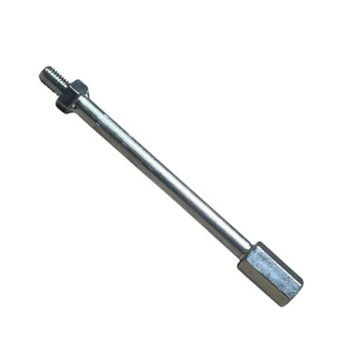 Skimflex Mixing Paddle Extension Bar M14 Thread Extender 200mm Mixer Whisk Spiral Stirrer 8" Plaster Mortar Grout Cement Concrete from B&Q