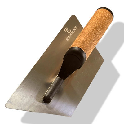 Skimflex Venetian Microcement Trowel Polished Plaster Trapeze Shape Stiff 240mm Stucco from B&Q