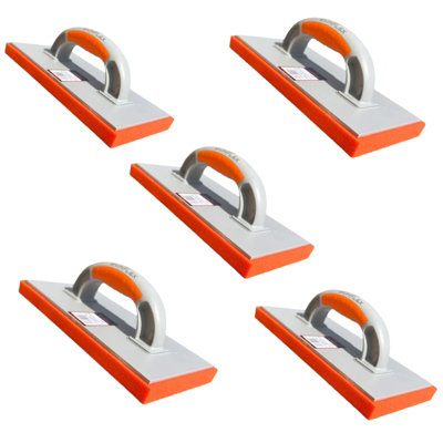 Skimflex Plastering Sponge Float Fine Texture Bundle X5 3695 from B&Q