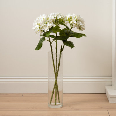 Scottish Everlastings Ltd. Scottish Everlastings 64Cm Artificial Hydrangea Stem - Pack Of 3