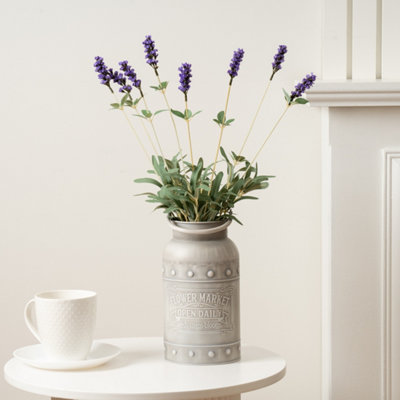 Scottish Everlastings Ltd. Lavender Scottish Everlastings Artificial Stem - Pack Of 5 53Cm