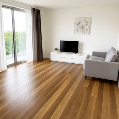 B&Q -  Laminate Flooring Planks Floorboard Planks Waterproof Solid Planks Rustic Laminate 122 X 20Cm 1.47 M²