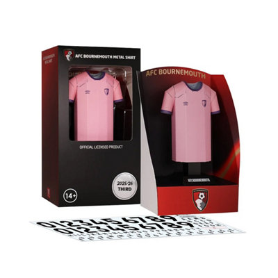 Radstuff Metal Alloy Football ShirtAfc Bournemouth Third Kit 2025/26 from B&Q