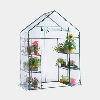 Premium Walk In Garden Greenhouse from B&Q