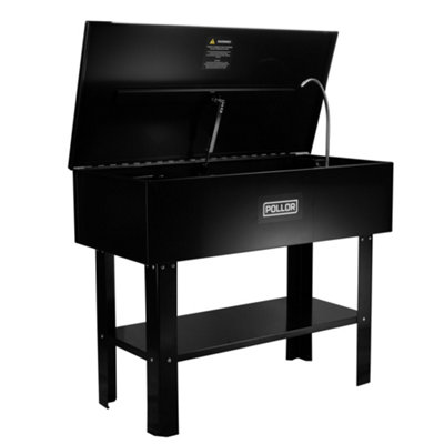 Pollor 40 Gallon Parts Washer With Hose & Lid Free-Standing Welded Tank from B&Q