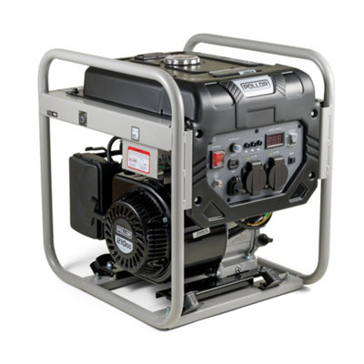 Pollor 3000W Portable Petrol Inverter Generator 230V Pure Sine Wave Camping Power from B&Q