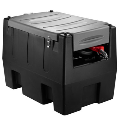 Pollor 220L Diesel Dispenser Tank With 12V Transfer Pump & 4M Hose Portable from B&Q