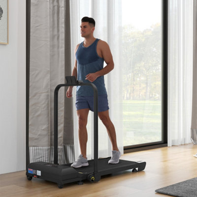 Homcom 2.5Hp Folding Treadmill Walking Pad With Remote Control1-10Km/h from B&Q