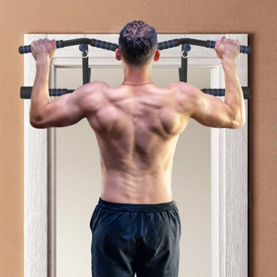 SPORTNOW Pull Up Bar - Doorway Chin Up Bar - Black - Image 3