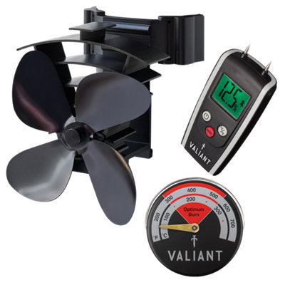 Valiant Remora Magnetic Flue Pipe FanMoisture Meter And Magnetic Thermometer from B&Q
