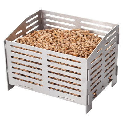 Valiant Pellet Burner Basket For Wood Burning Stoves And Fireplaces from B&Q