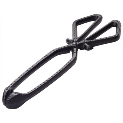 B&Q -  Cast Iron Fireside Tongs For Logs And Coal