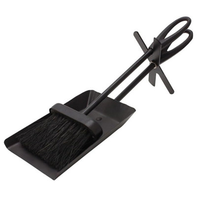 B&Q -  Fireside Ash Brush And Shovel Hearth Tidy Companion Tool Set
