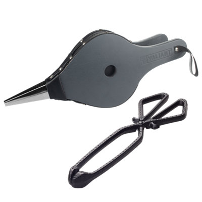 B&Q -  Fireside Bellows And Tongs SetHeavy Duty Cast Iron