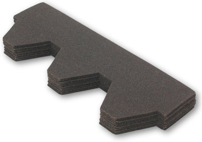 Novecrafto Premium Asphalt Roof Shingles 25 PcsGraphite Hexagonal Roofing Felt 3Sqm- 31.5 X 12.4 WeatherproofHeavy-Duty Roofing Material from B&Q