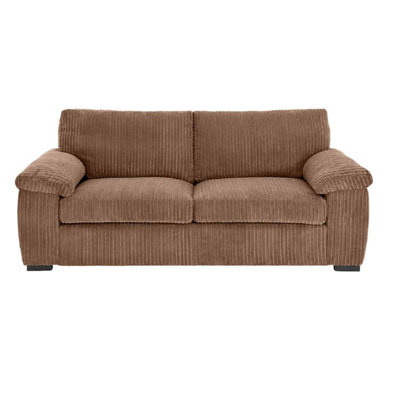 B&Q -  Jumbo Cord Amalfi 3 Seater Sofa