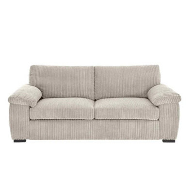 B&Q -  Jumbo Cord Amalfi 3 Seater Sofa