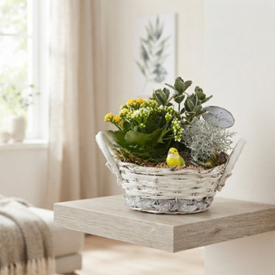 B&Q Mixed Colour Floral Arrangement