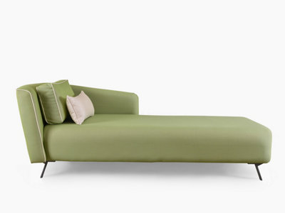 Emelda Grace Chloe Chaise Longue - Green