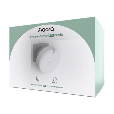 Aqara Presence Sensor Fp2 & Adjustable Bracket Bundle Smart Home Automation & Flexible Mounting from B&Q