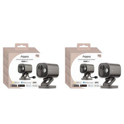 Aqara Camera Hub G5 Pro Poe Bundle (Grey) 2.6K With Ai DetectionMatterZigbee & Thread HubHomekit Secure Video from B&Q
