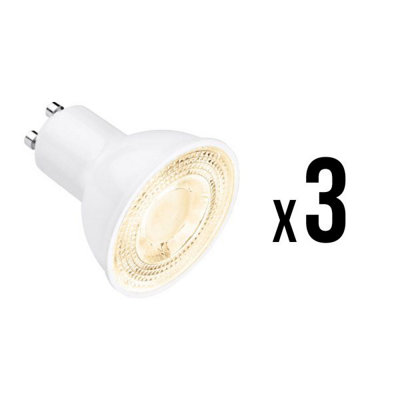 Aurora Aone Zigbee Led Gu10 Lamp 4.8W Dimmable 3000K 3Pk from B&Q