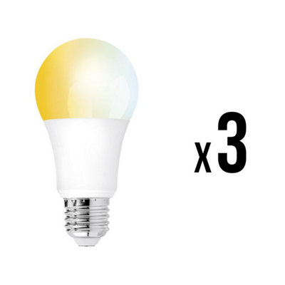 Aurora Aone Zigbee Led Gls Lamp 9W Zigbee Tunable Dimmable 2200-5000K E27 3Pk from B&Q