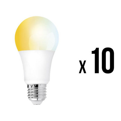 Aurora Aone Zigbee Led Gls Lamp 9W Zigbee Tunable Dimmable 2200-5000K E27 10Pk from B&Q