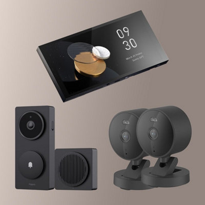 Aqara Outdoor View Kit Smart Outdoor Security Camera & Sensor Bundle With HomekitMatter & Ai Detection from B&Q