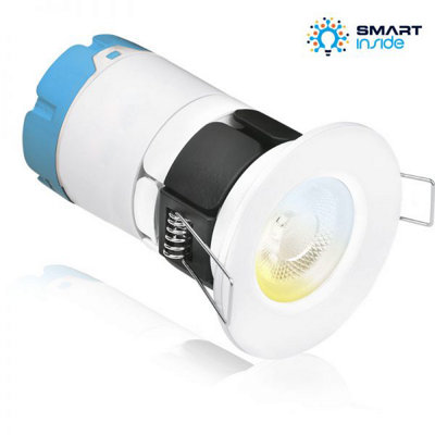 Aurora Zigbee 6.5W 640Lm Tuneable Dimmable Fire Rated Led Downlight- Mpro1Zx from B&Q