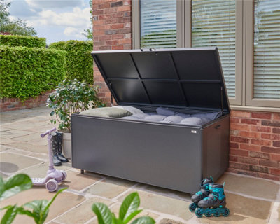 Norfolk Leisure Royce Large Anthracite Storage Box from B&Q