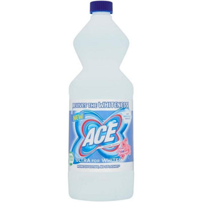 Ace Laundry Bleach Ultra White Floral Bonquet 1L from B&Q