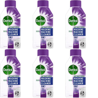 (D) Dettol Washing Machine Cleaner  Lavender 250Ml (Pack Of 6) from B&Q