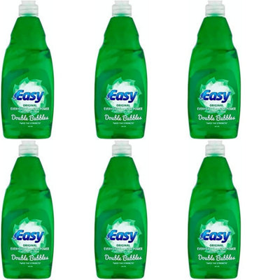 Easy Washing Up Liquid Original, 500 Ml (Pack Of 6)