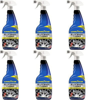 Goodyear Alloy Wheel Cleaner Trigger Spray (Pack Of 6) 750Ml