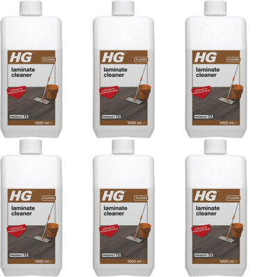 Hg Laminate Cleaner (Product 72) 1L (Pack Of 6) from B&Q